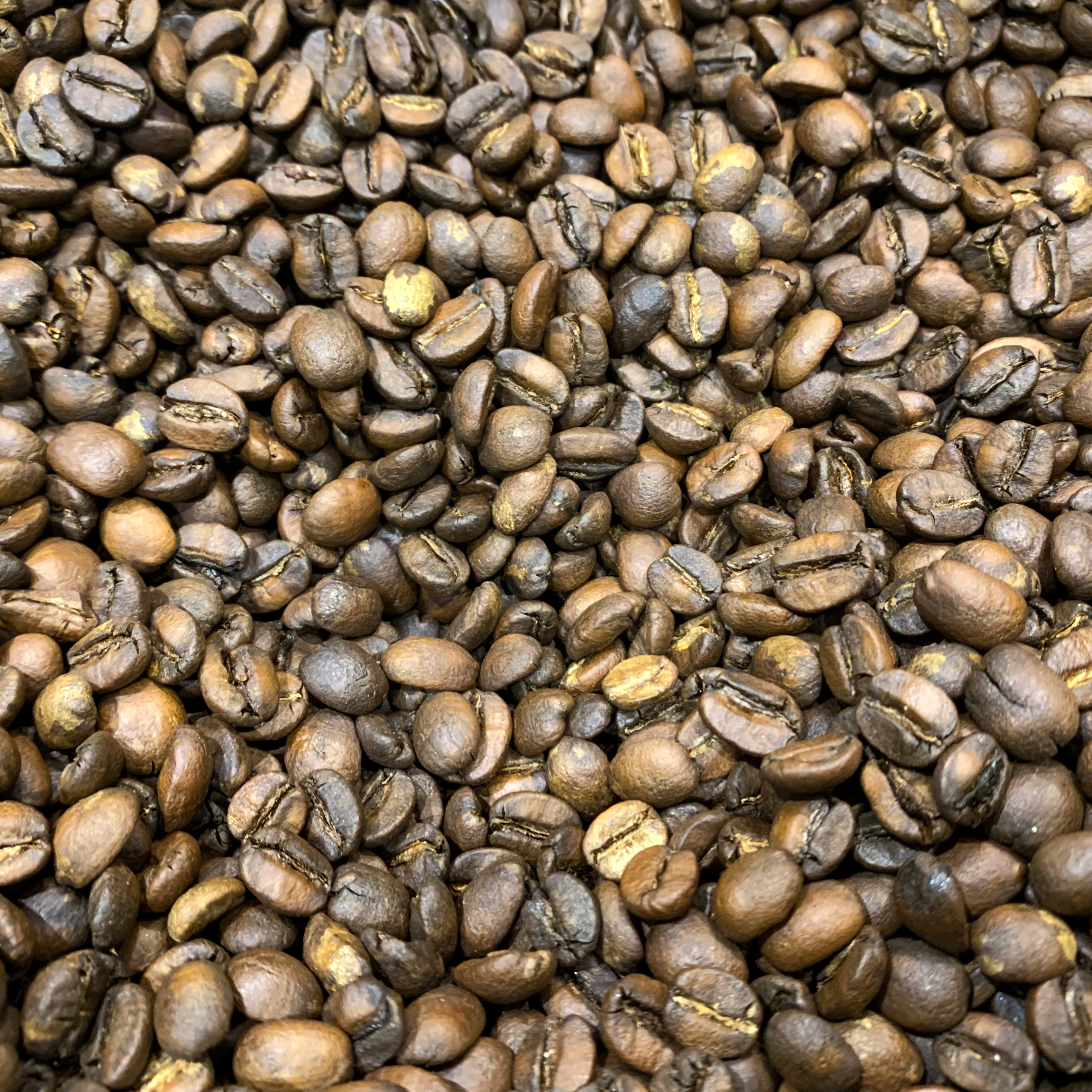 Café grains aromatisé noisette vrac grain