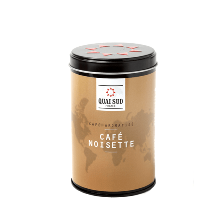 Café moulu aromatisé vanille - Quai Sud - 150 g